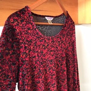 Allison Daley Velvety Tunic